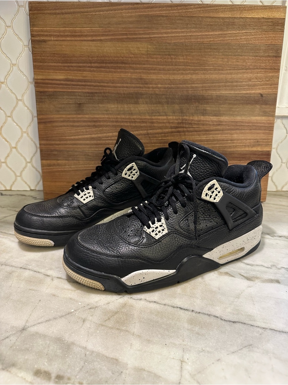 Men’s Jordan 4 Retro Oreo Sneakers